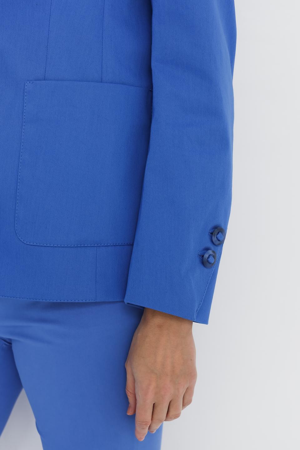 Жакет Luisa Cerano синий приталенный