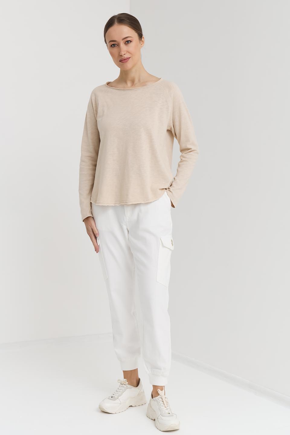 Пуловер Rich and Royal бежевый