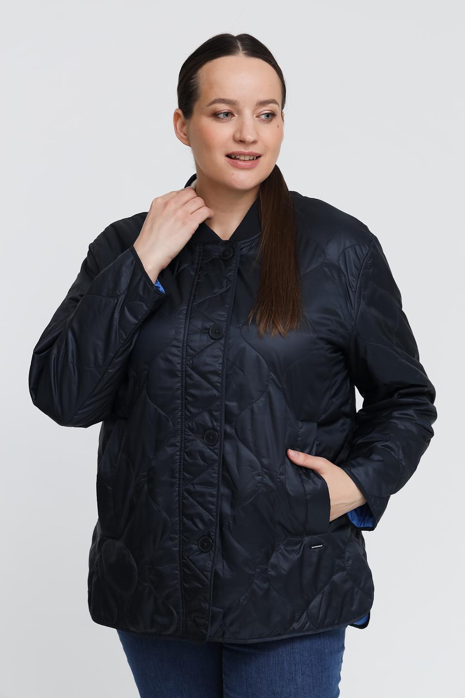 Куртка Gerry Weber стеганая темно-синяя