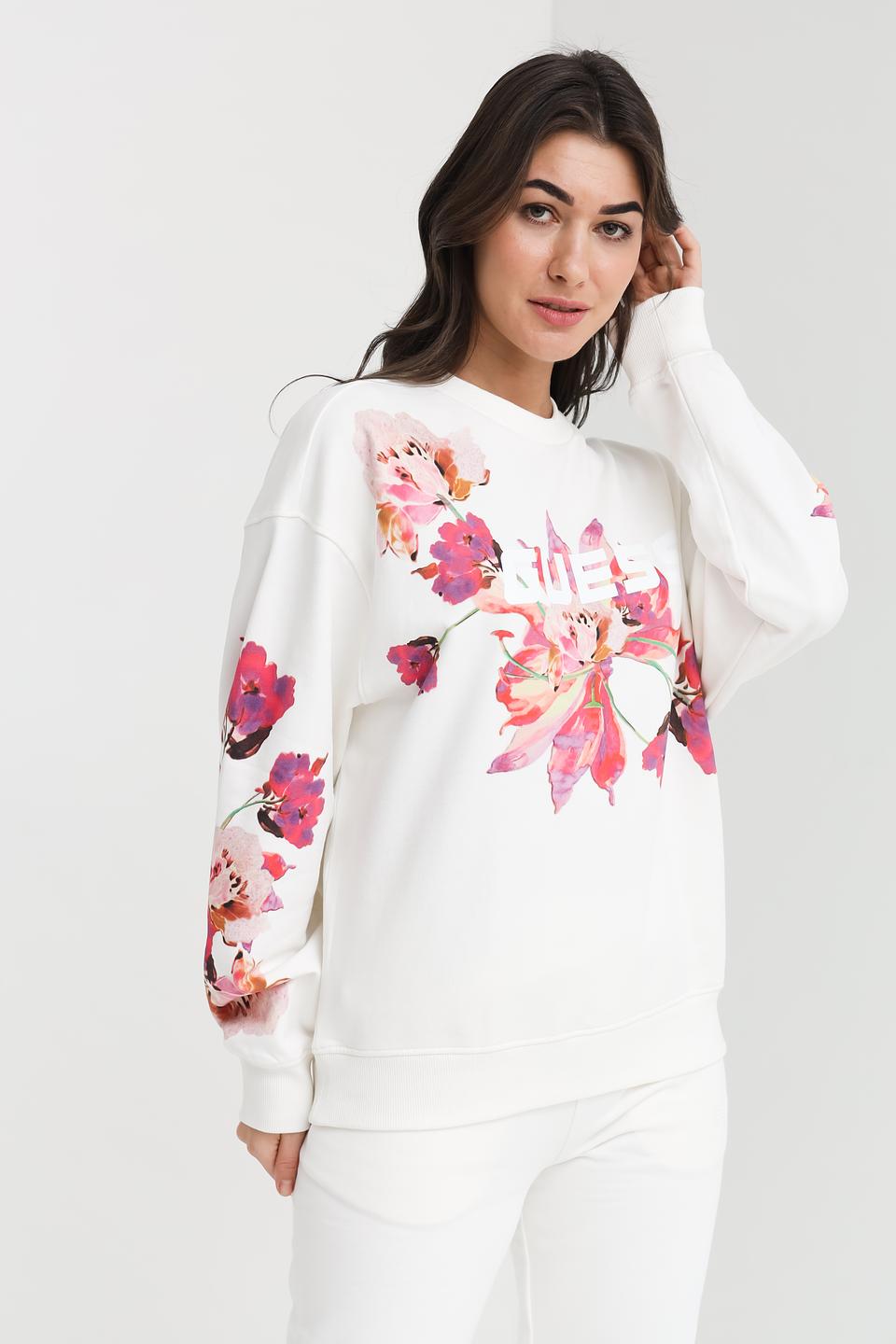 Джемпер Guess с цветочным принтом