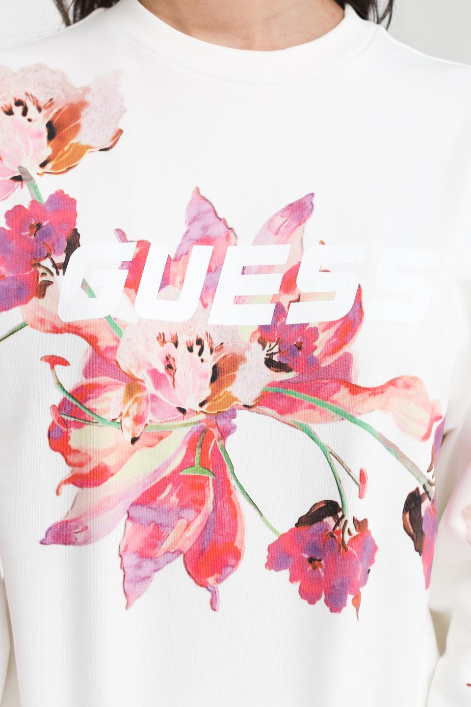 Джемпер Guess с цветочным принтом