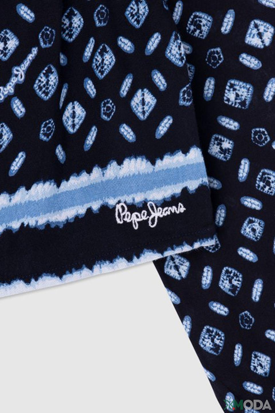 Блуза Pepe Jeans London дев. с принтом