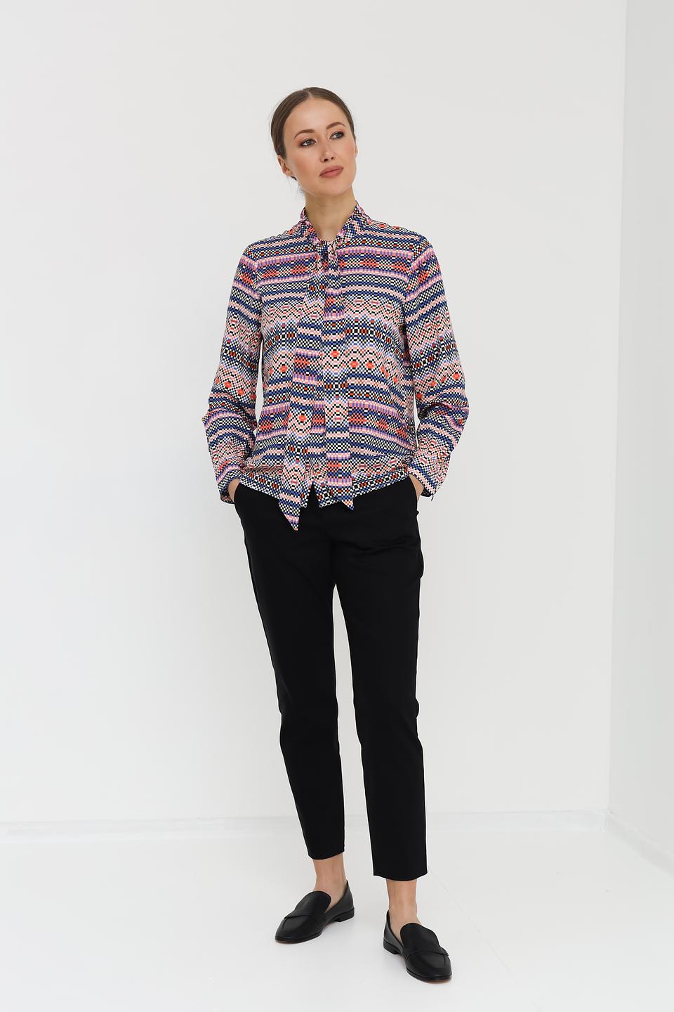 Блузка Rich and Royal с геометрическим принтом