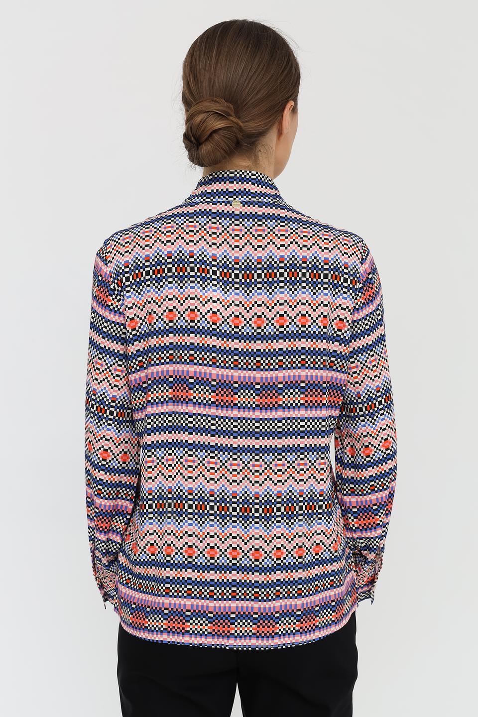 Блузка Rich and Royal с геометрическим принтом