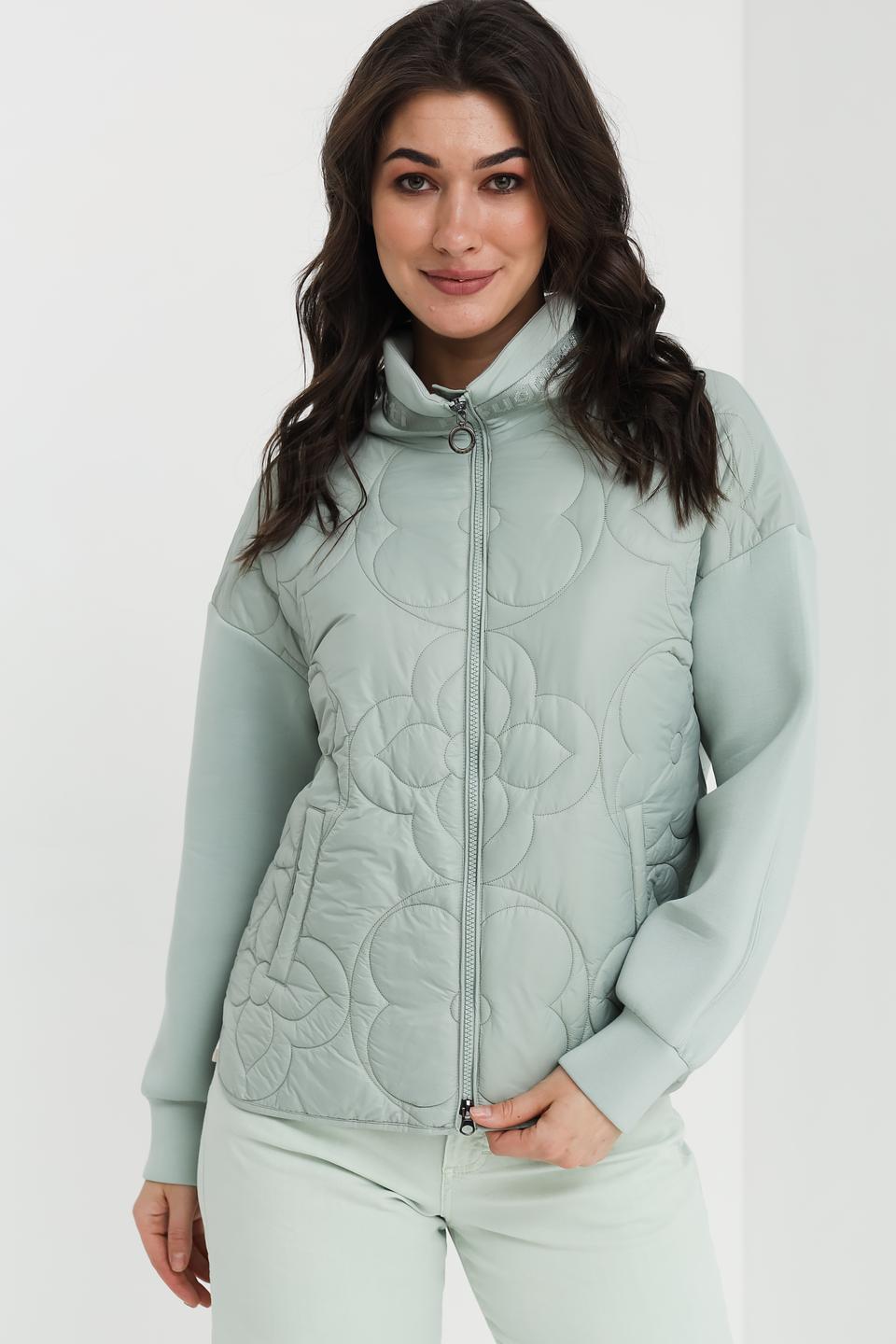 Куртка Bugatti стеганая мятная