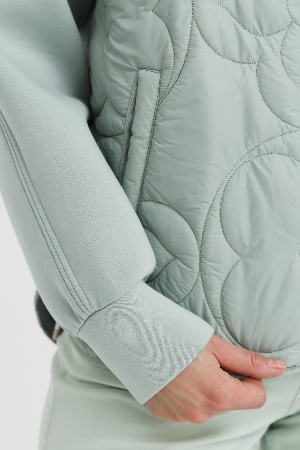 Куртка Bugatti стеганая мятная