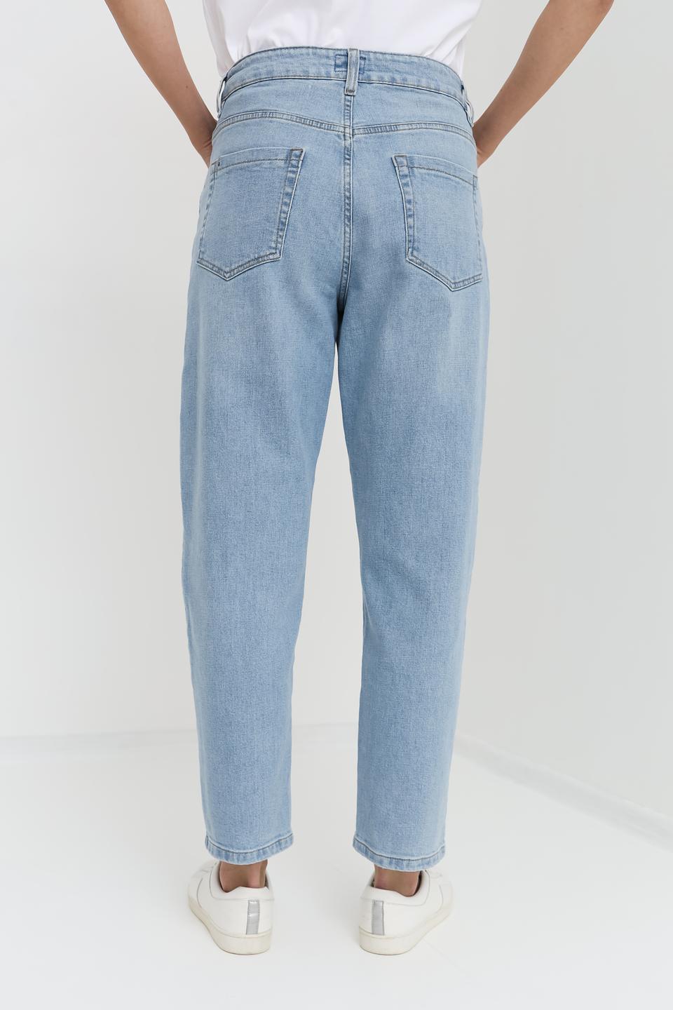 Джинсы UNQ с рваностями голубые