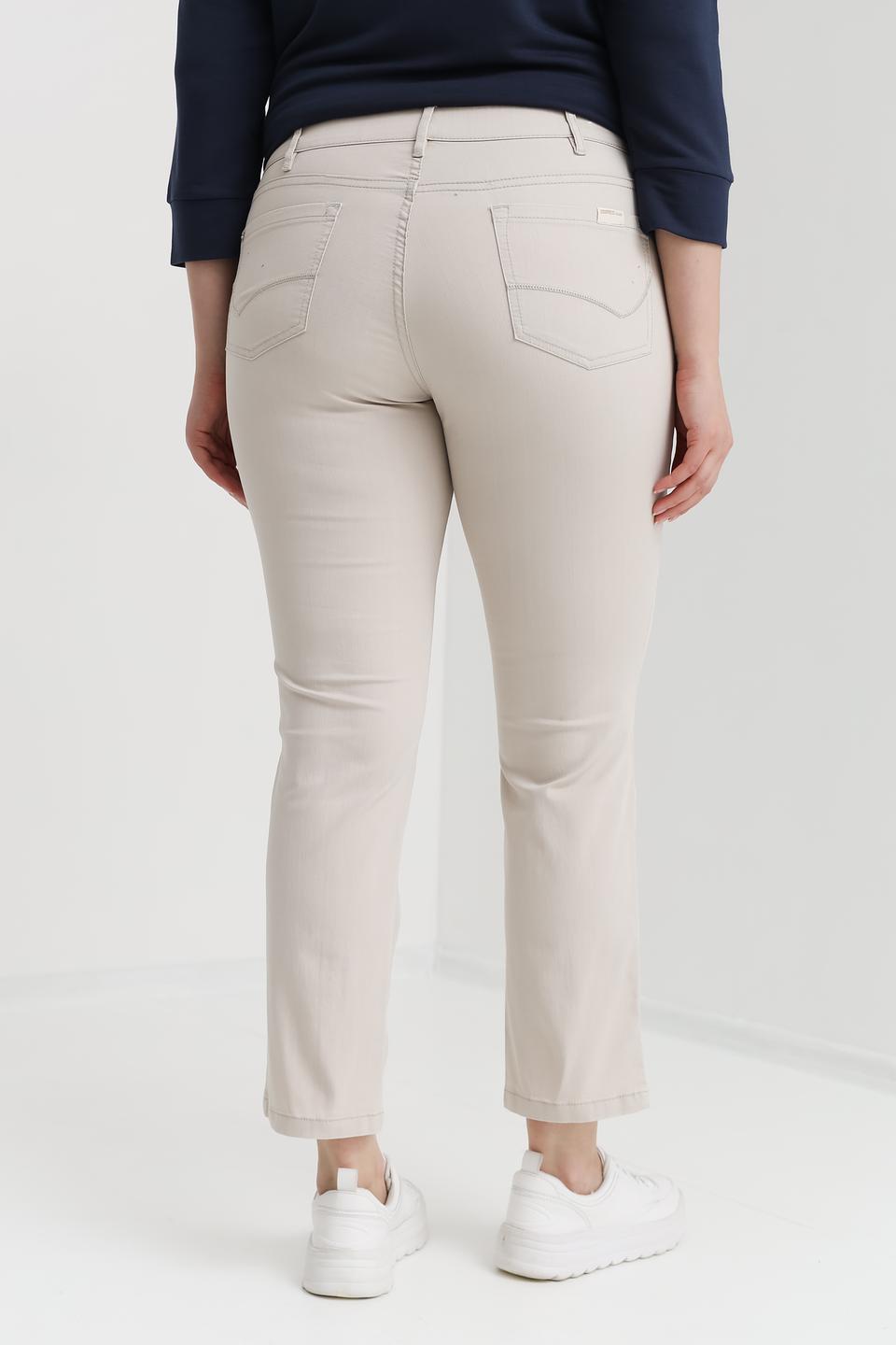 Джинсы Zerres бежевые прямые