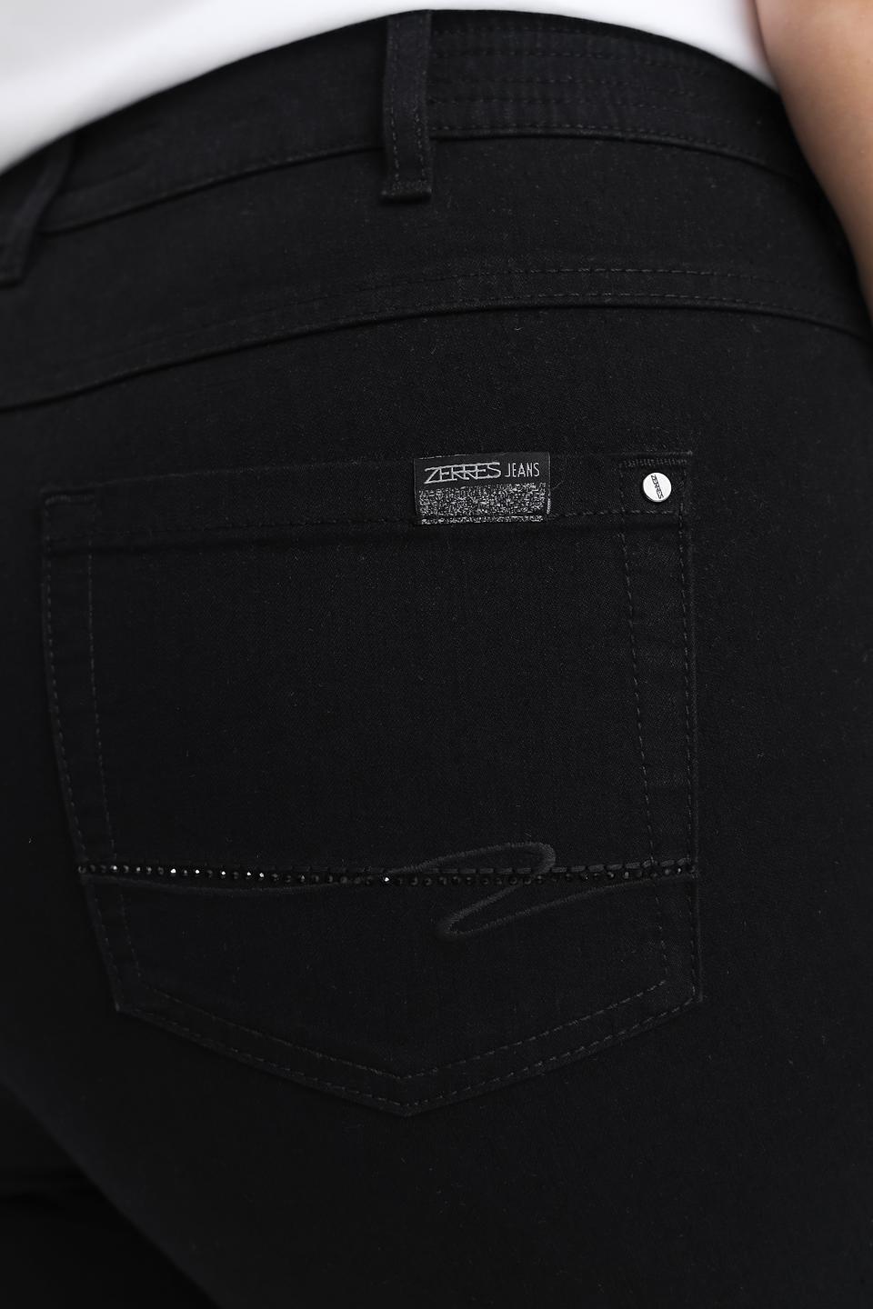 Джинсы Zerres прямые черные