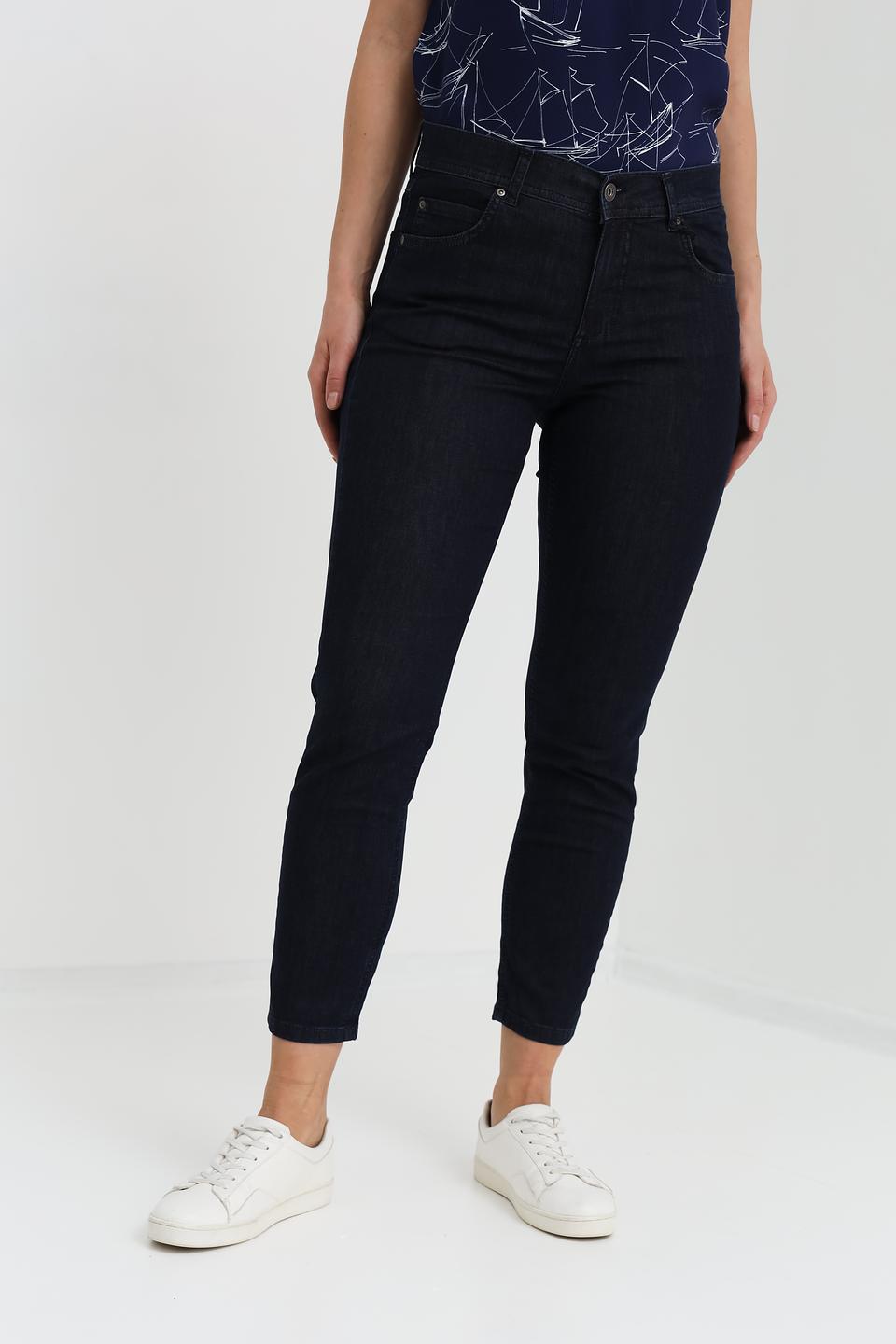 Джинсы Angels скинни тёмно-синие