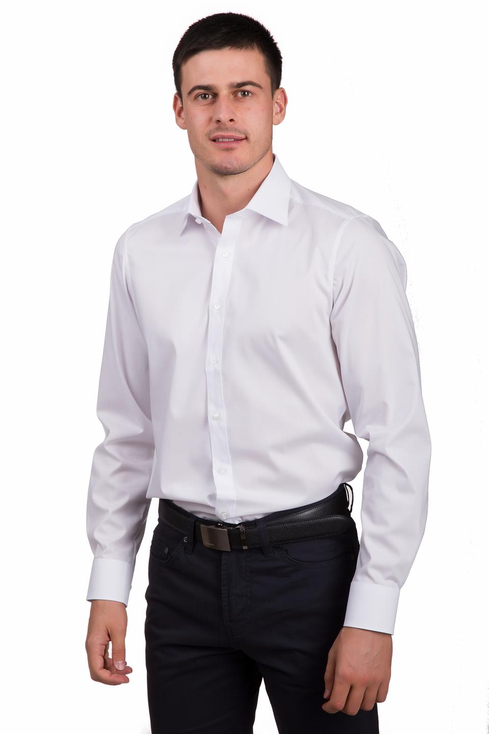 Рубашка с длинным рукавом Olymp, белая