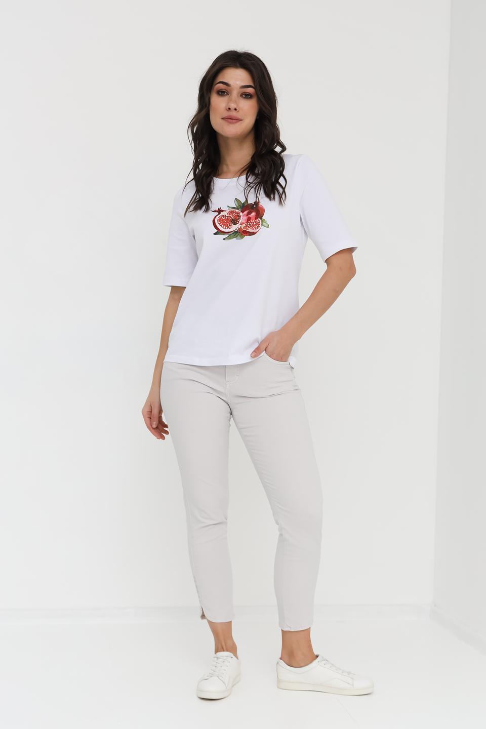 Брюки Angels серые скинни