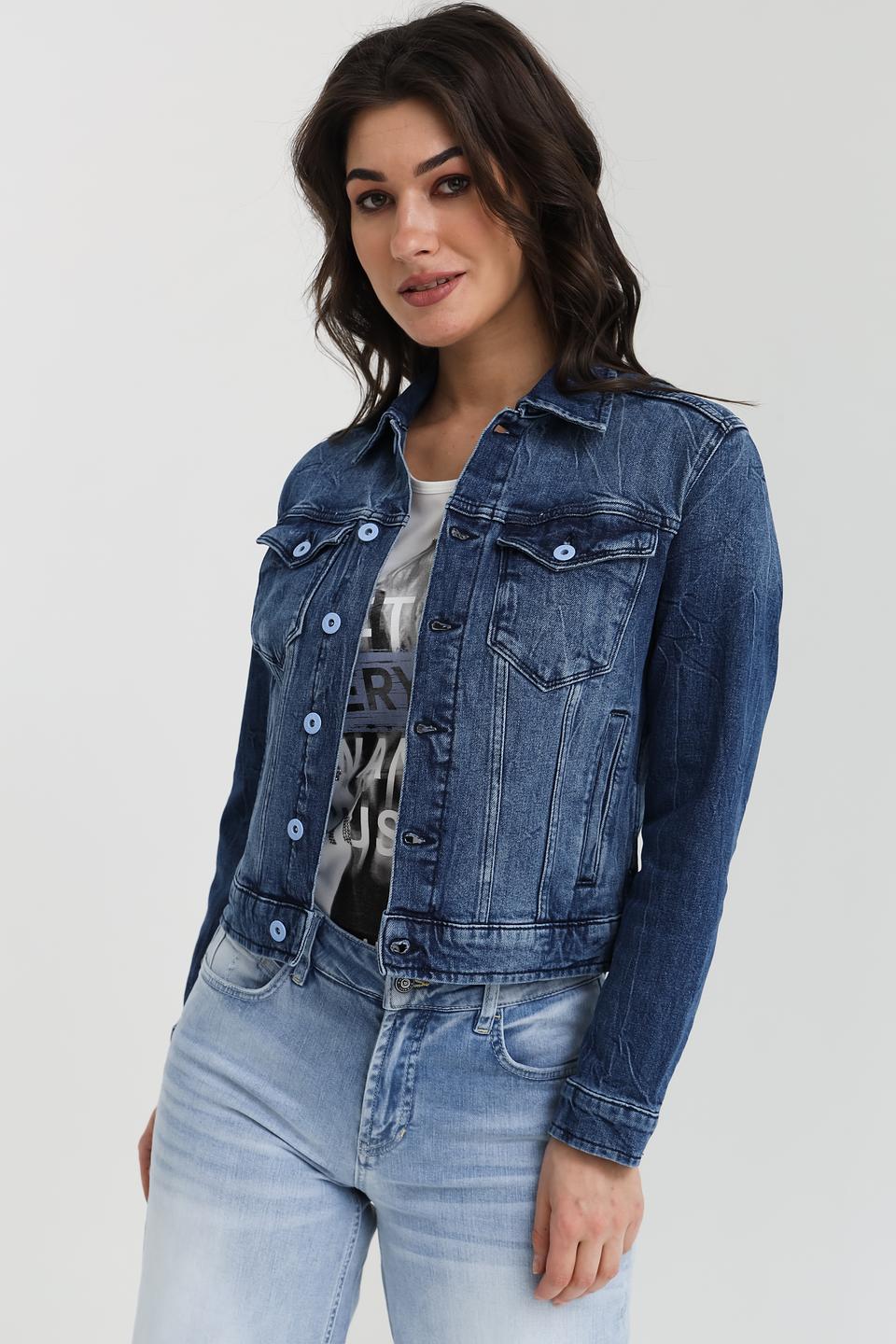 Жакет Bugatti джинсовый синий