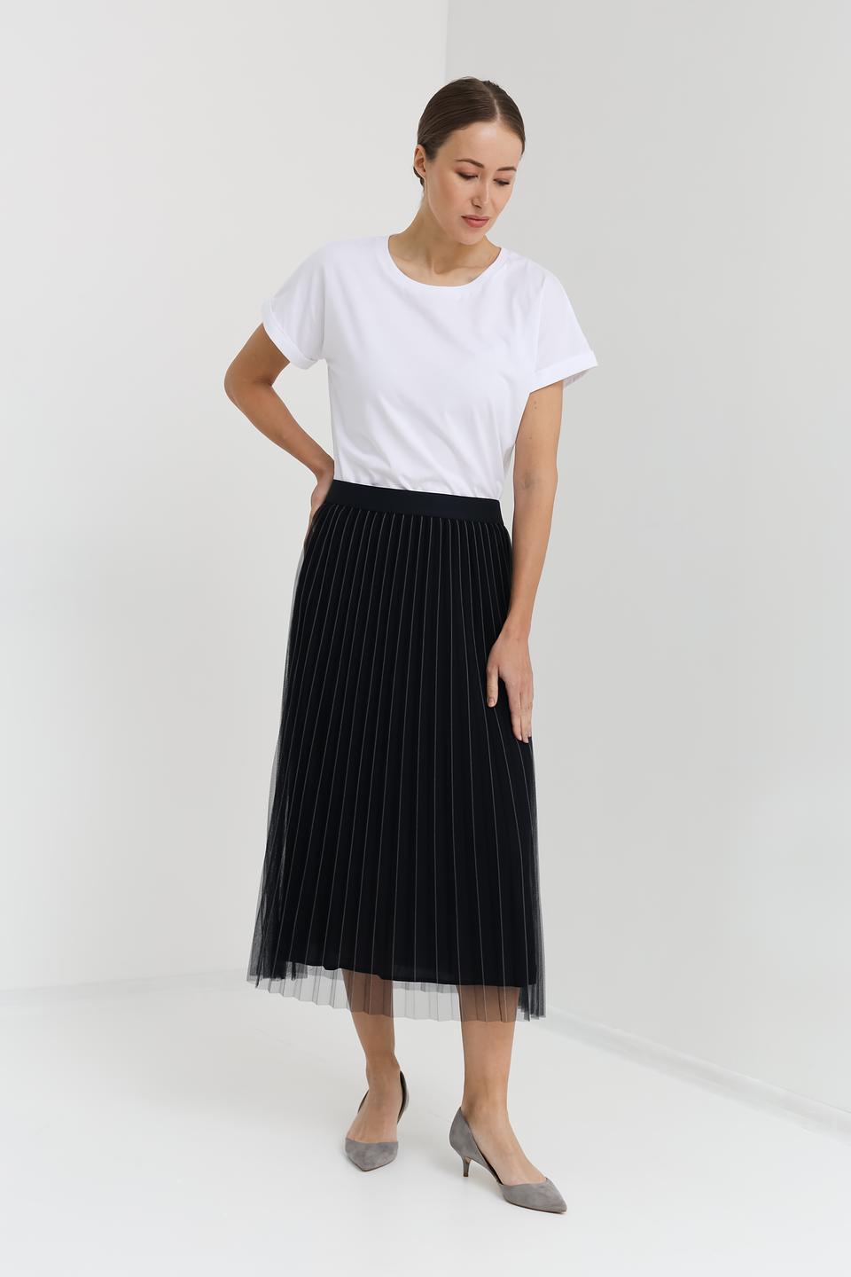 Юбка Gerry Weber плиссированная чёрная