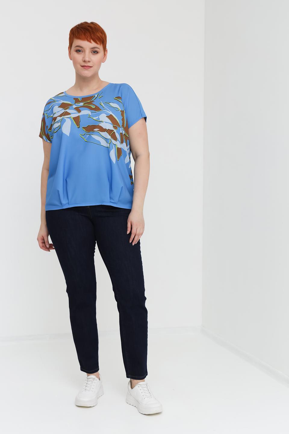 Блуза Samoon с цветочным принтом