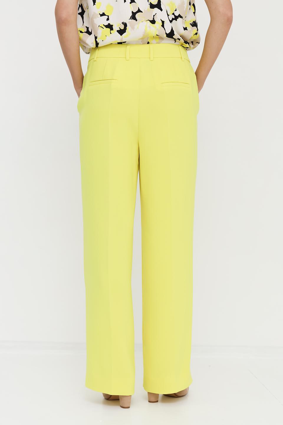 Брюки Taifun лайм широкие