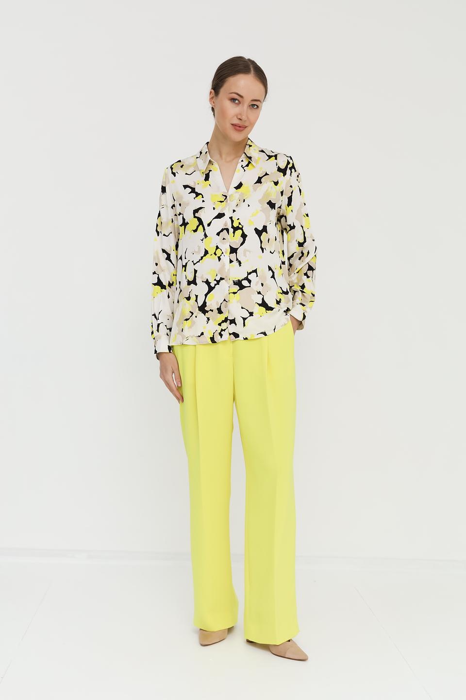 Рубашка Taifun с абстрактным принтом