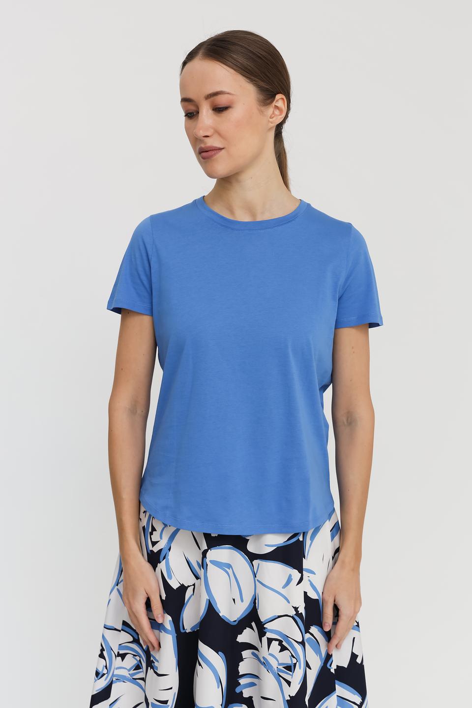 Футболка Luisa Cerano голубая