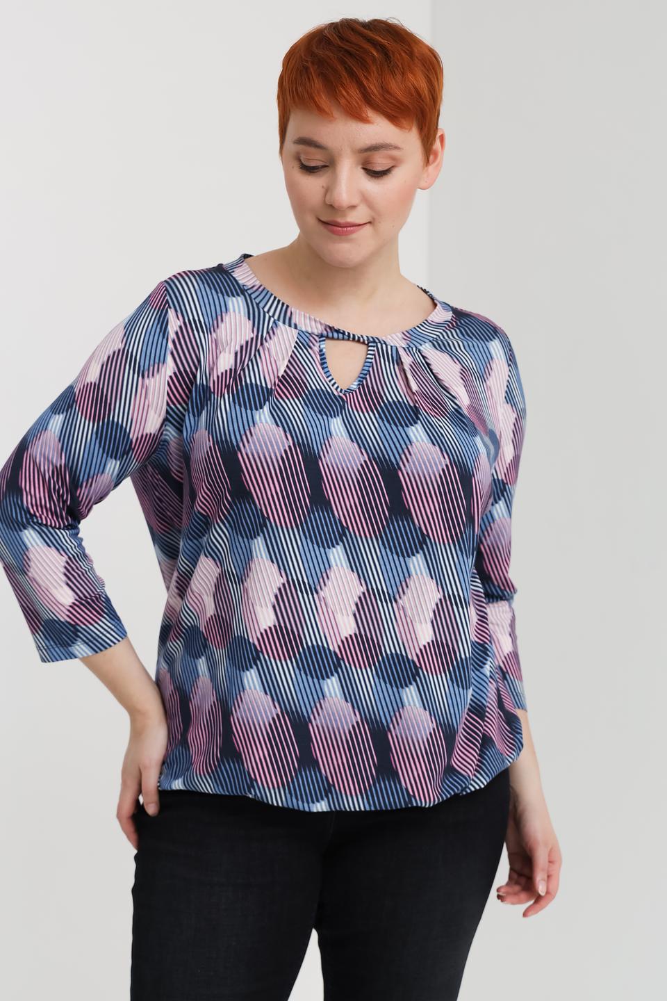 Блуза Via Appia DUE с принтом