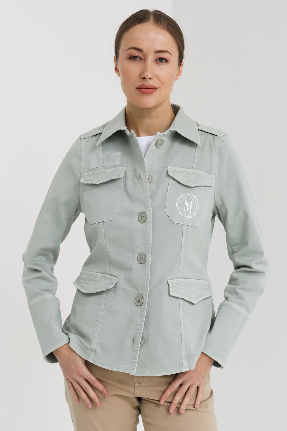 Жакет Marc Aurel хаки с логотипом