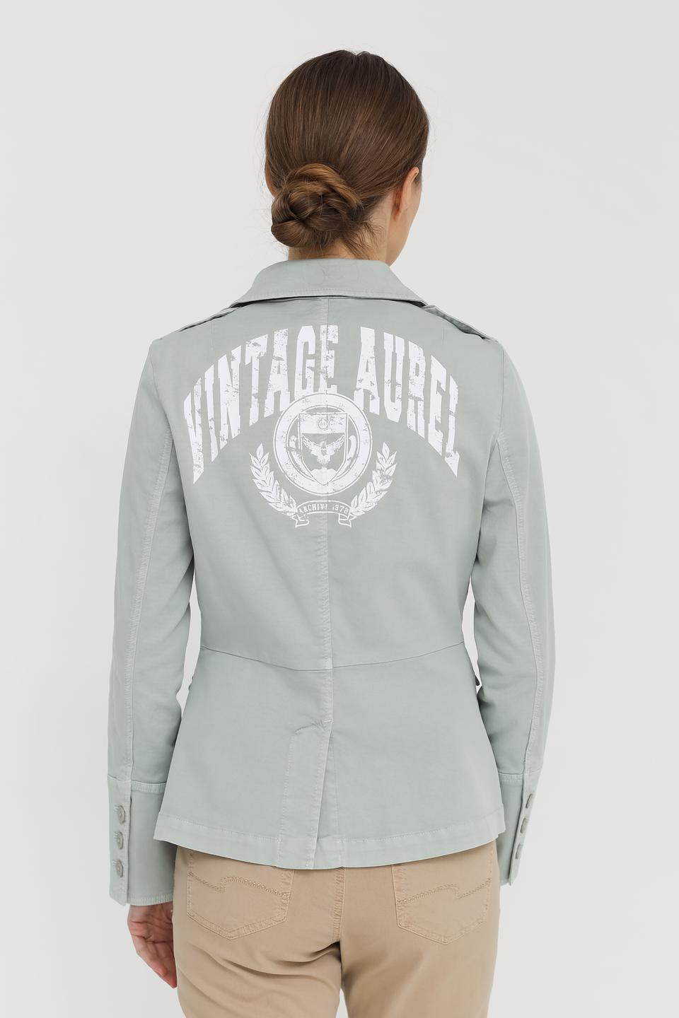 Жакет Marc Aurel хаки с логотипом