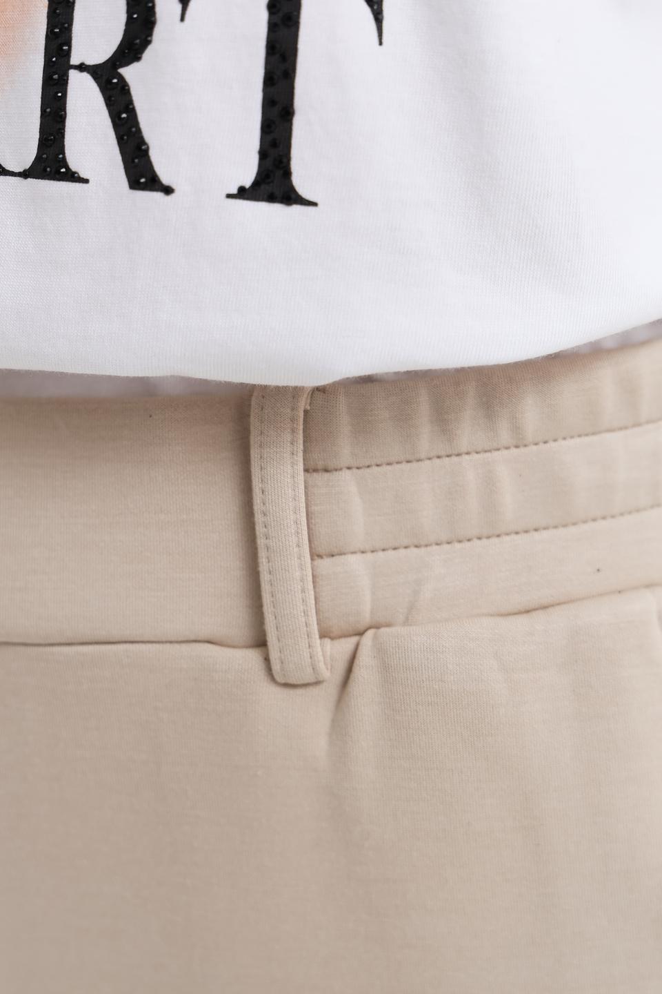 Брюки кл Oui женские бежевые