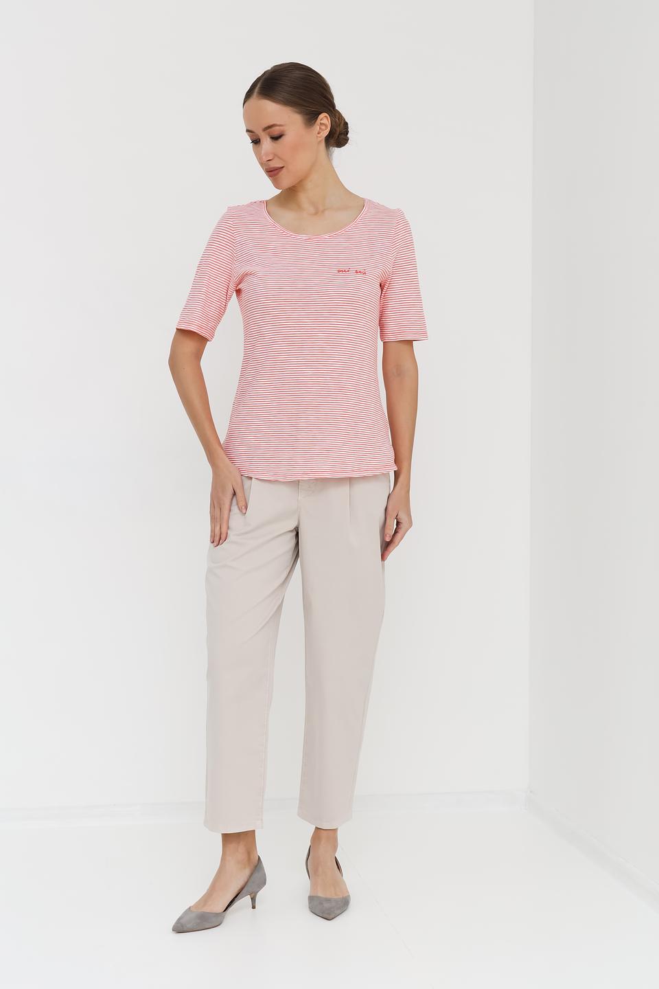 Брюки кл Oui бежевые