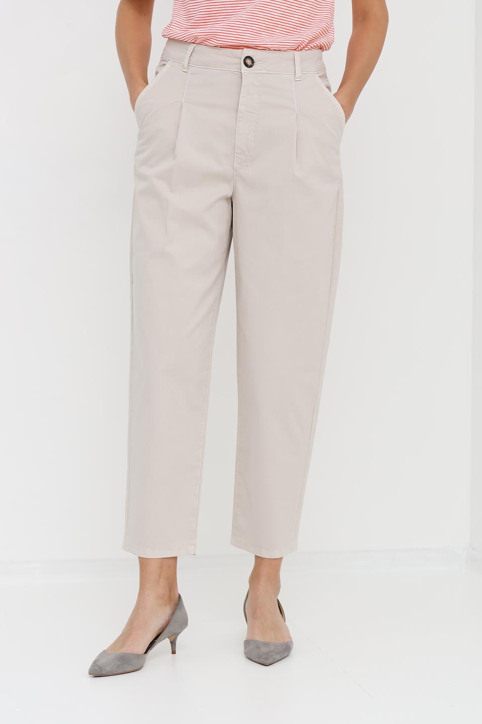 Брюки кл Oui бежевые