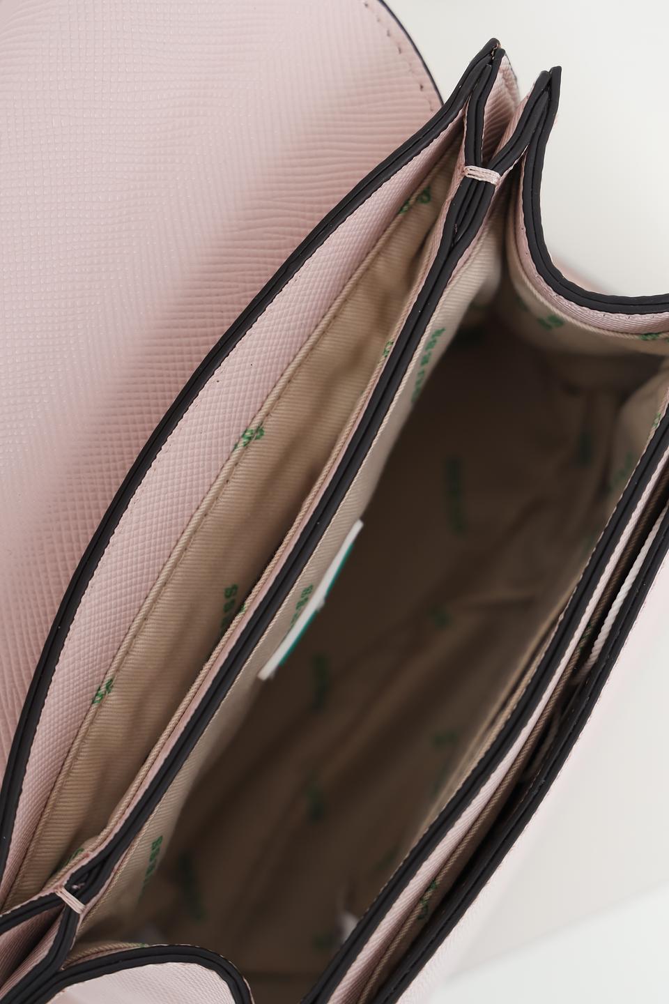 Сумка кросс-боди Guess пудрово-розовая