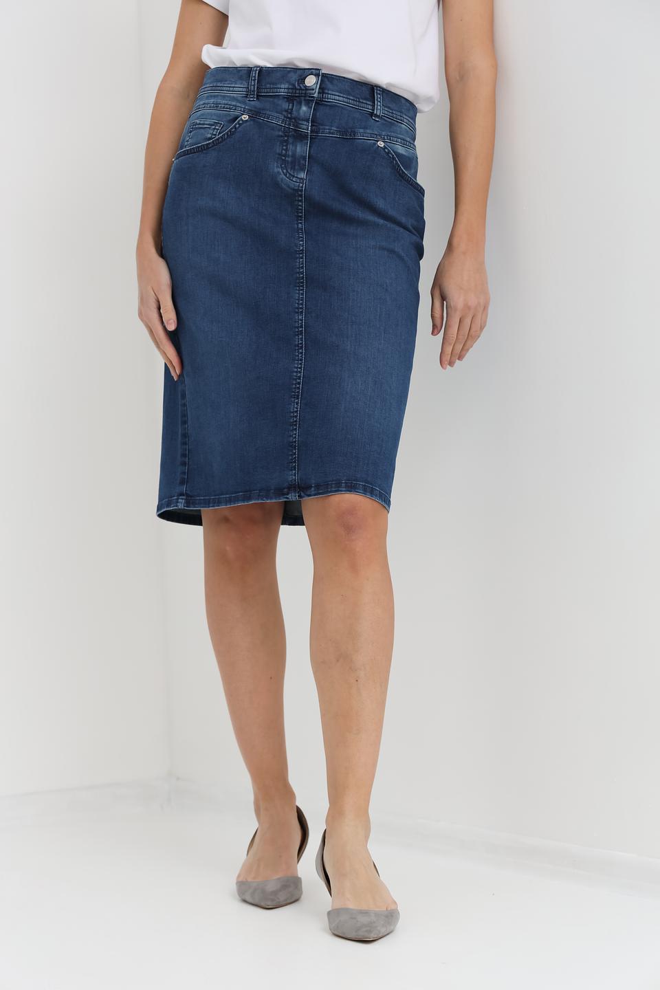 Юбка Gerry Weber джинсовая синяя