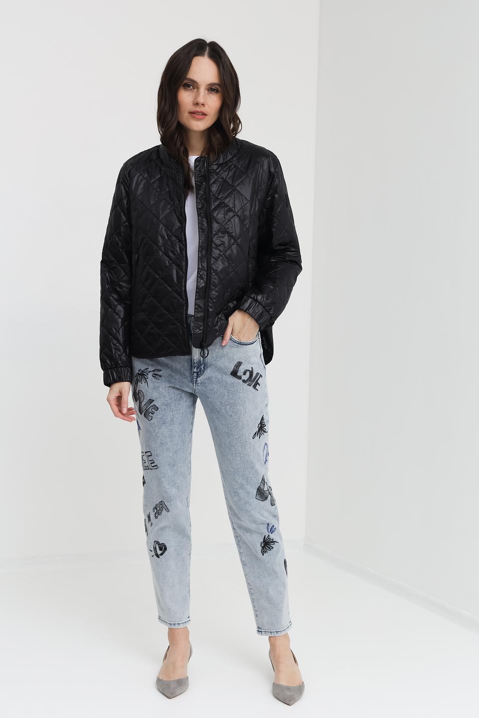 Куртка Marc Cain стеганая черная