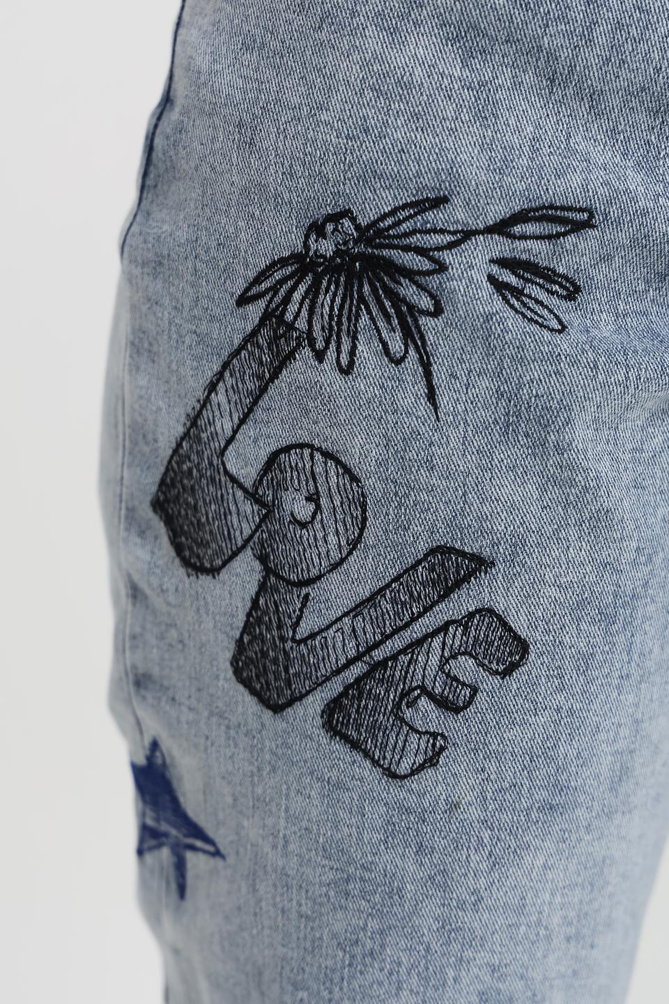 Джинсы Marc Cain с принтом