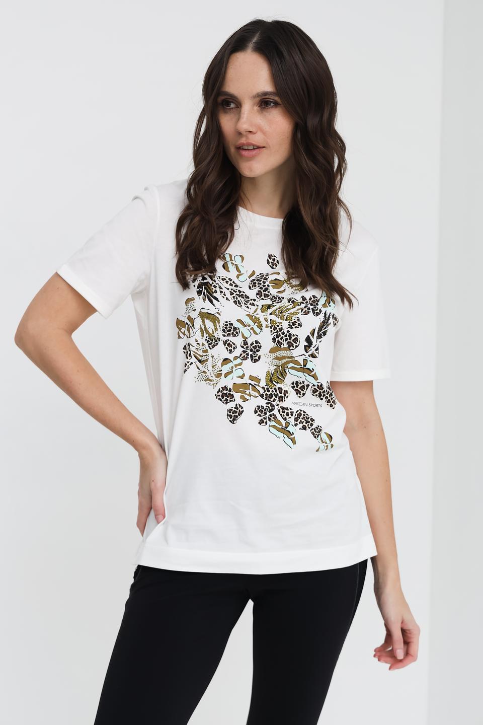 Футболка Marc Cain Sports с принтом
