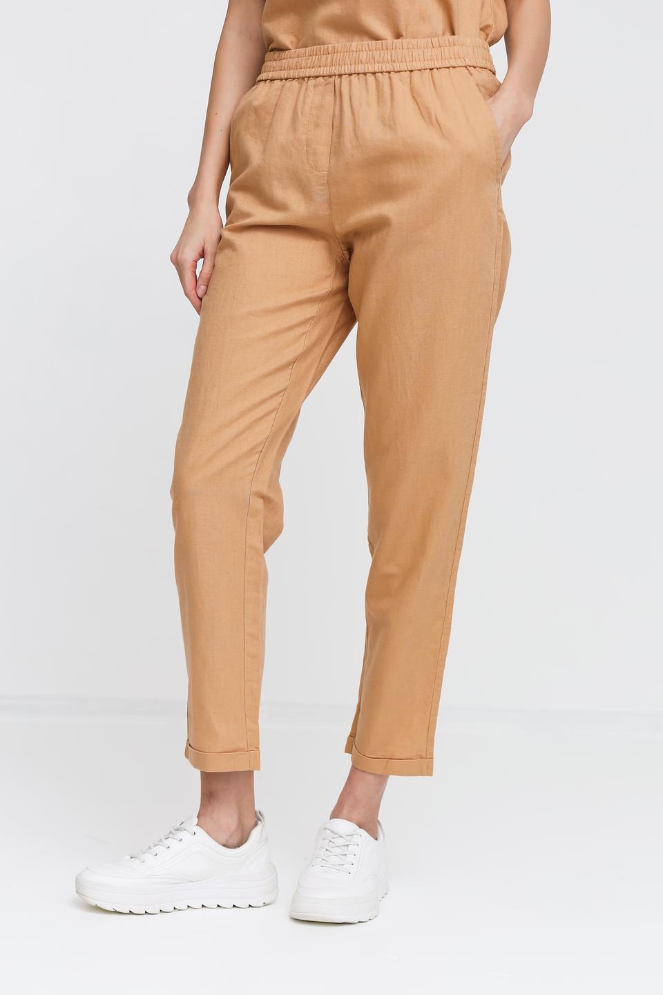 Брюки Pezzo кюлоты бежевые