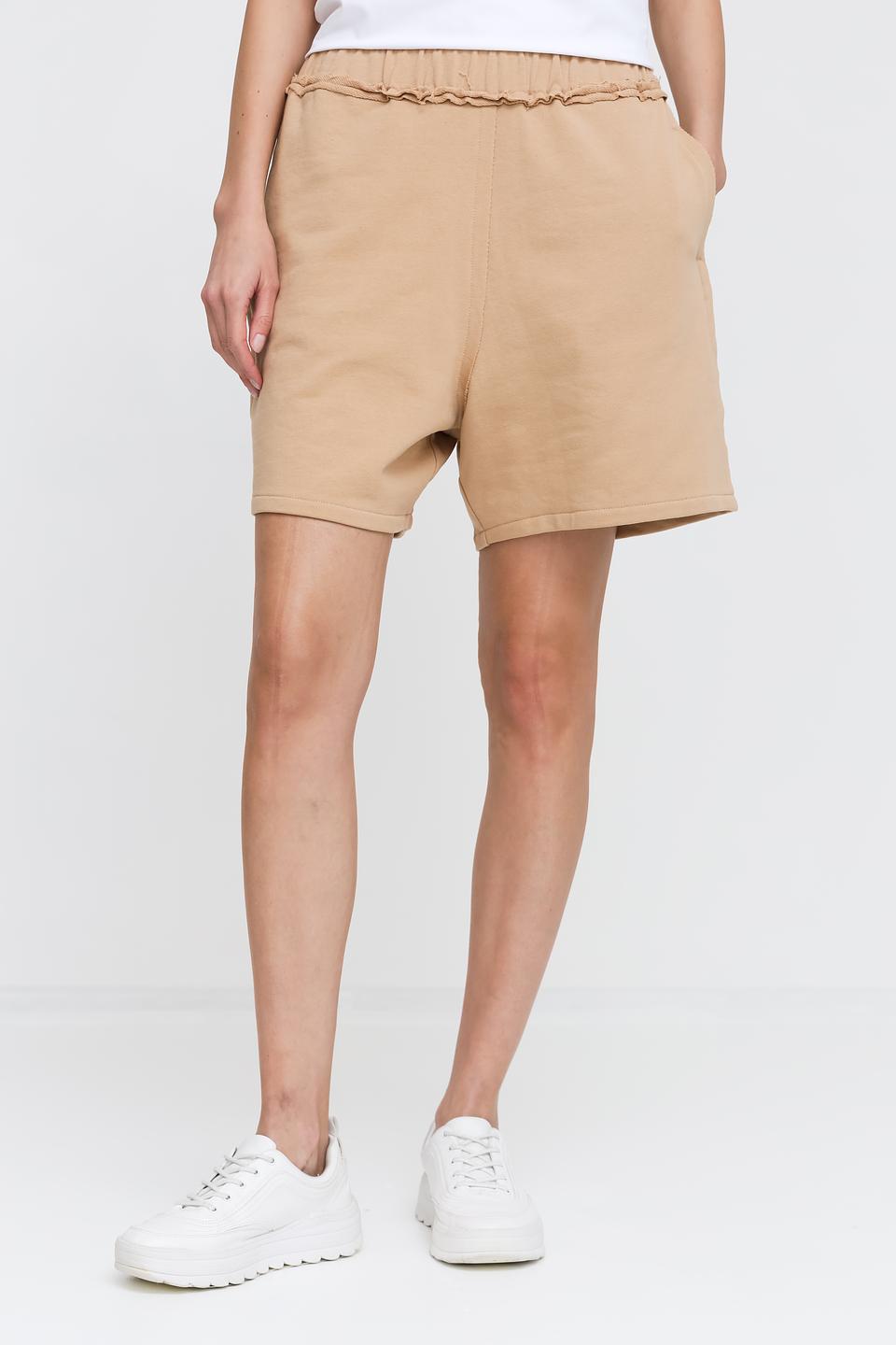 Шорты Pezzo бежевые