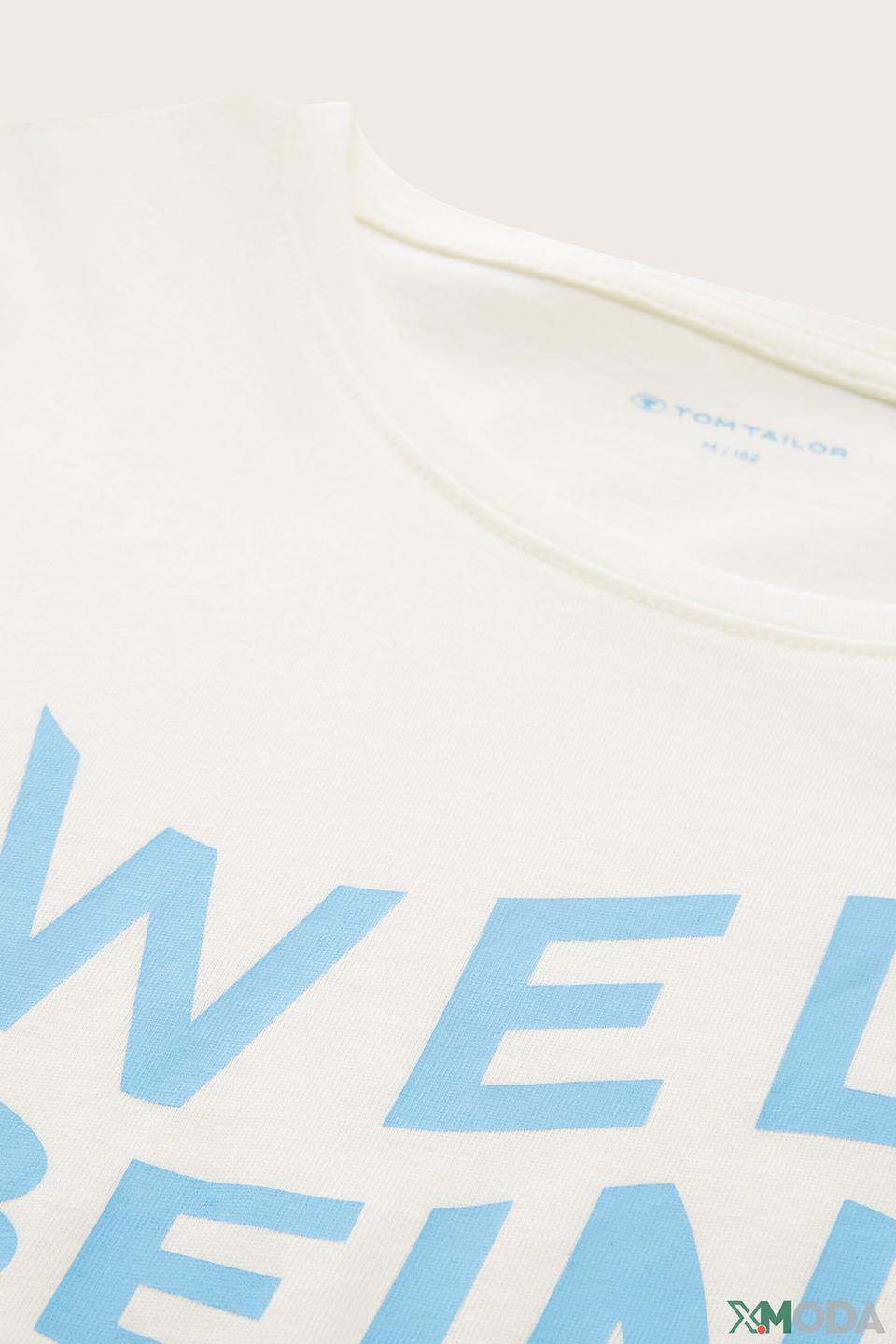 Футболка Tom Tailor дев. с принтом