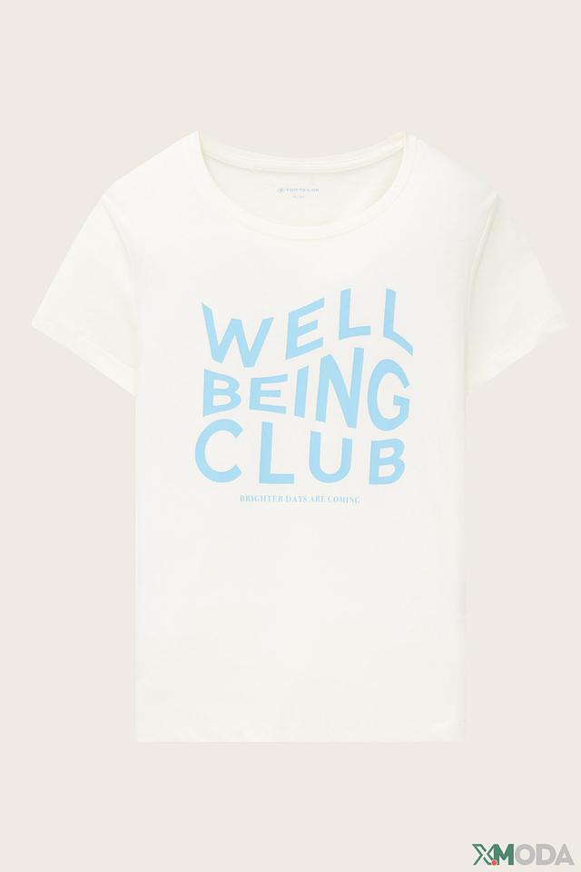 Футболка Tom Tailor дев. с принтом