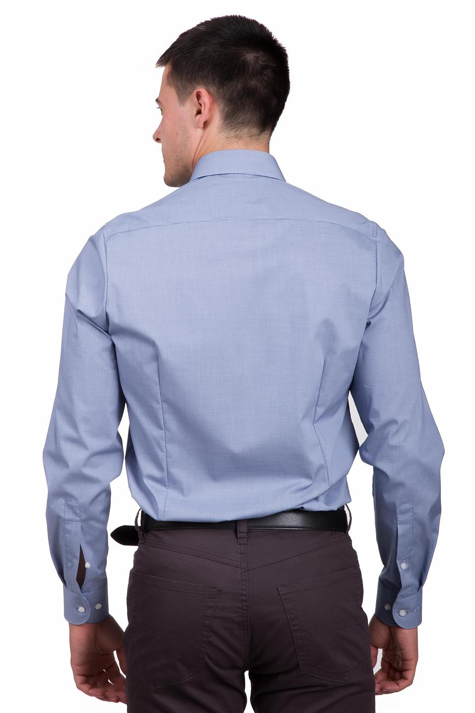 Рубашка Olymp Slim Fit голубая