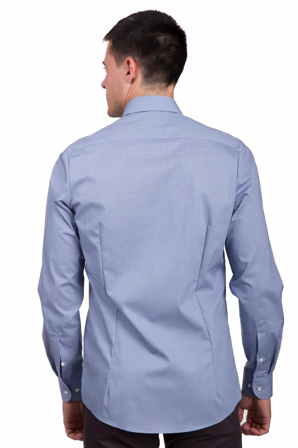 Рубашка Olymp Slim Fit голубая