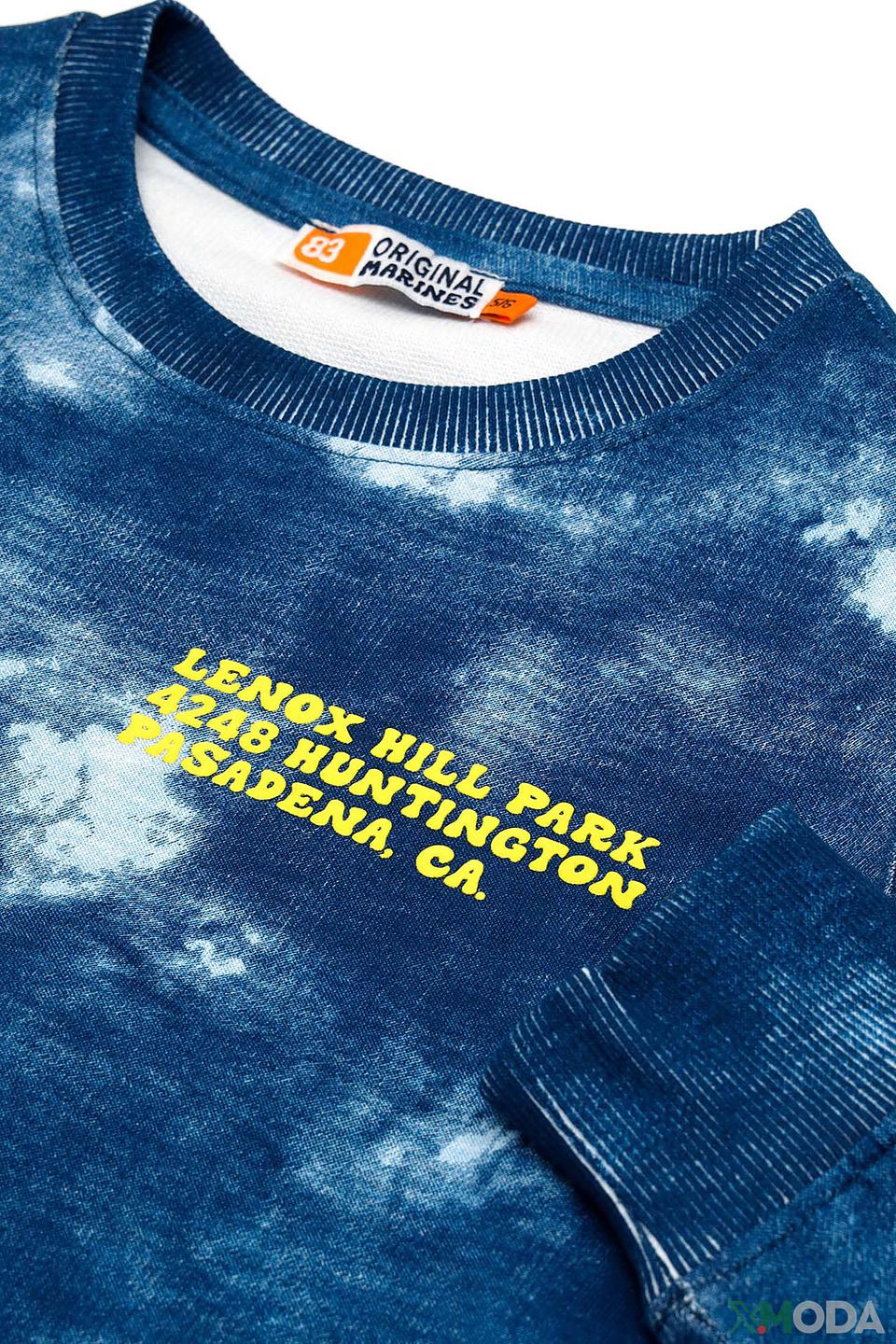 Джемпер Original Marines синий с принтом