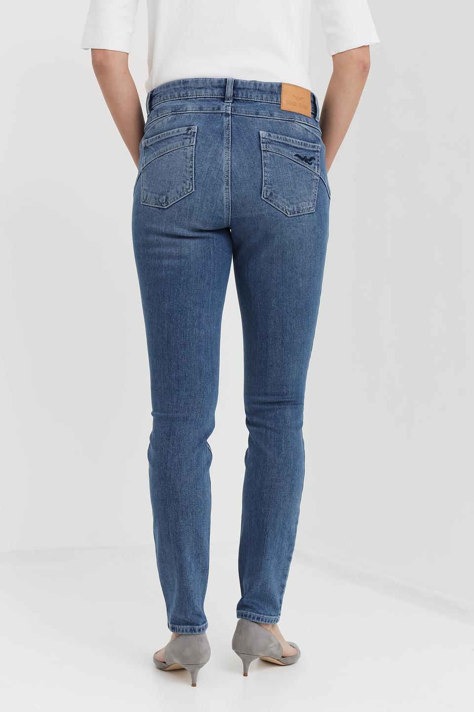 Джинсы с карманами Marc Aurel синие