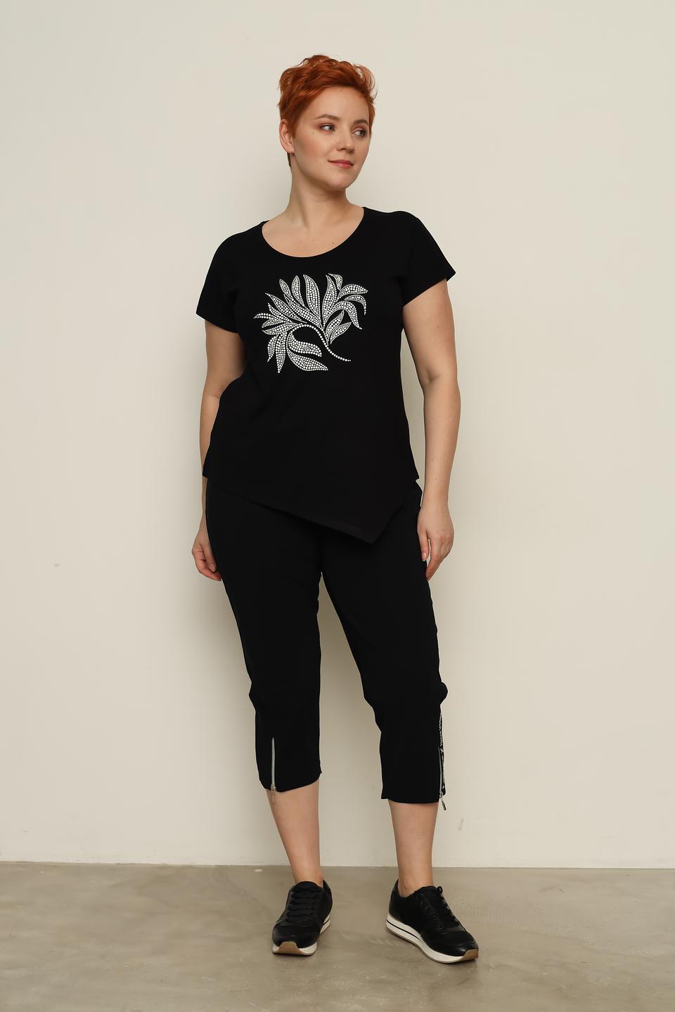 Брюки кюлоты Doris Streich чёрные