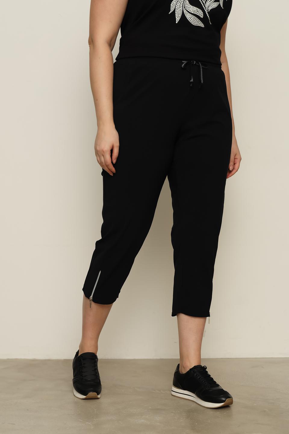 Брюки кюлоты Doris Streich чёрные