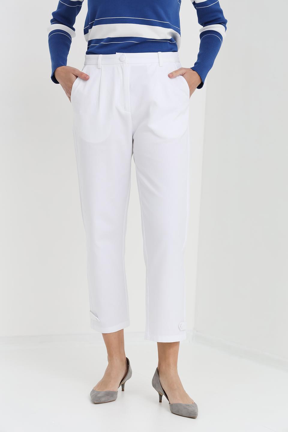Брюки классические UNQ белые