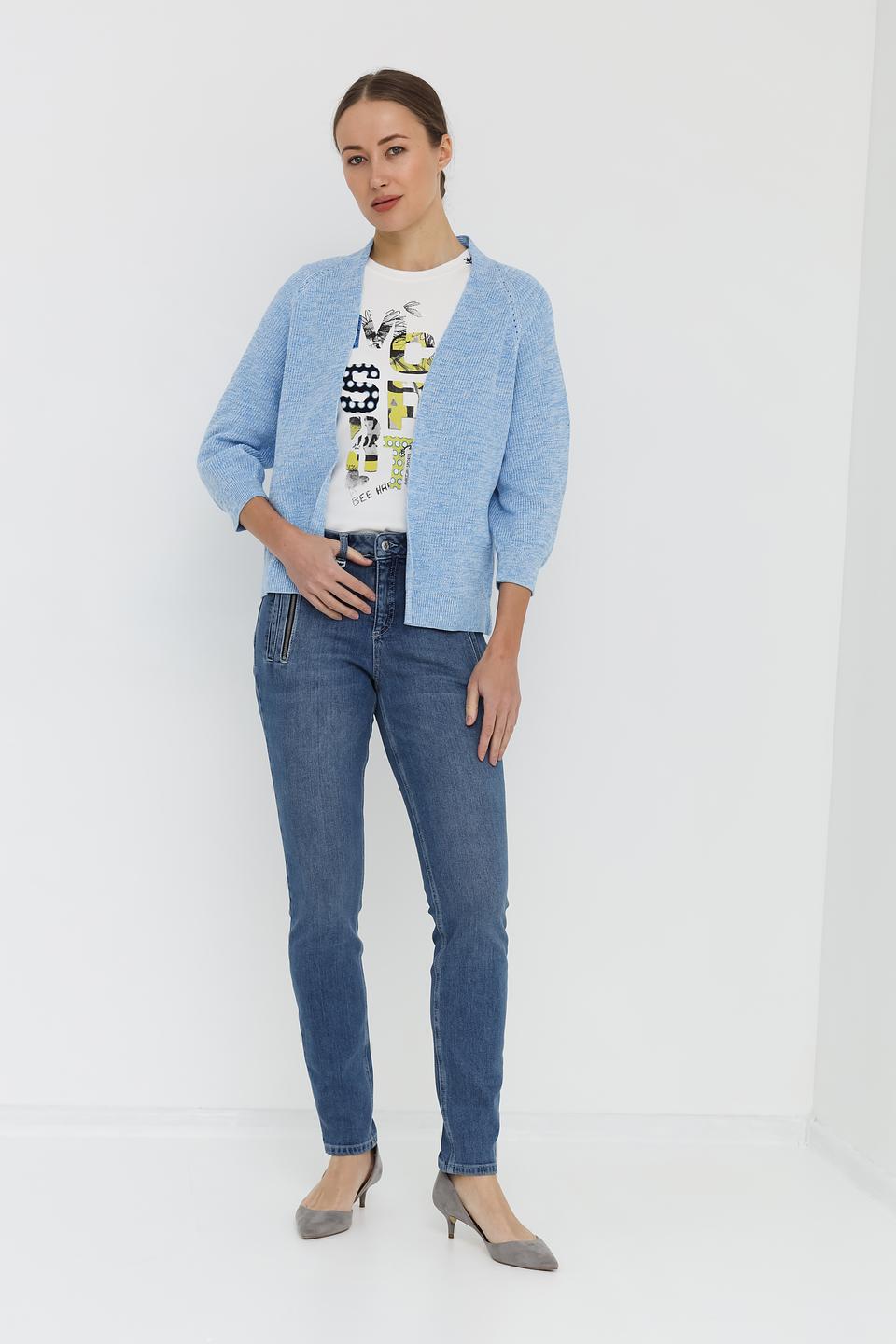 Кардиган Taifun голубой 3/4