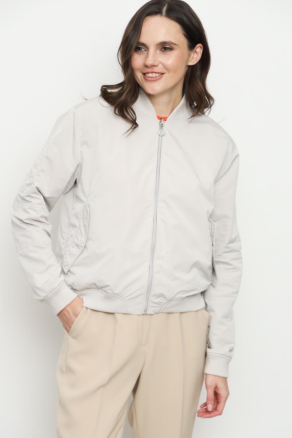 Куртка Frieda and Freddies бомбер бежевая