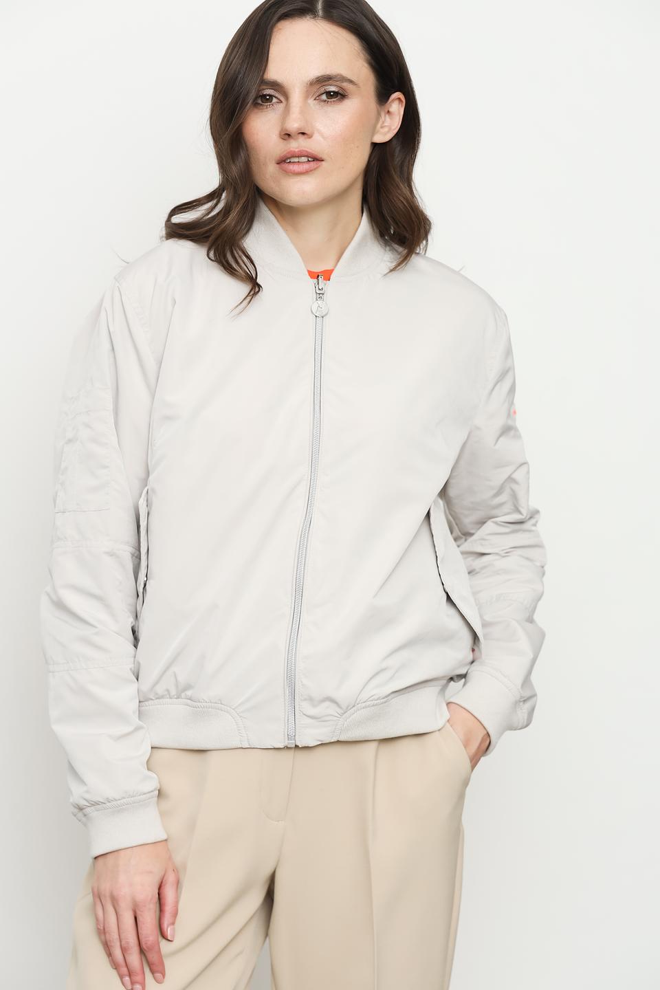 Куртка Frieda and Freddies бомбер бежевая