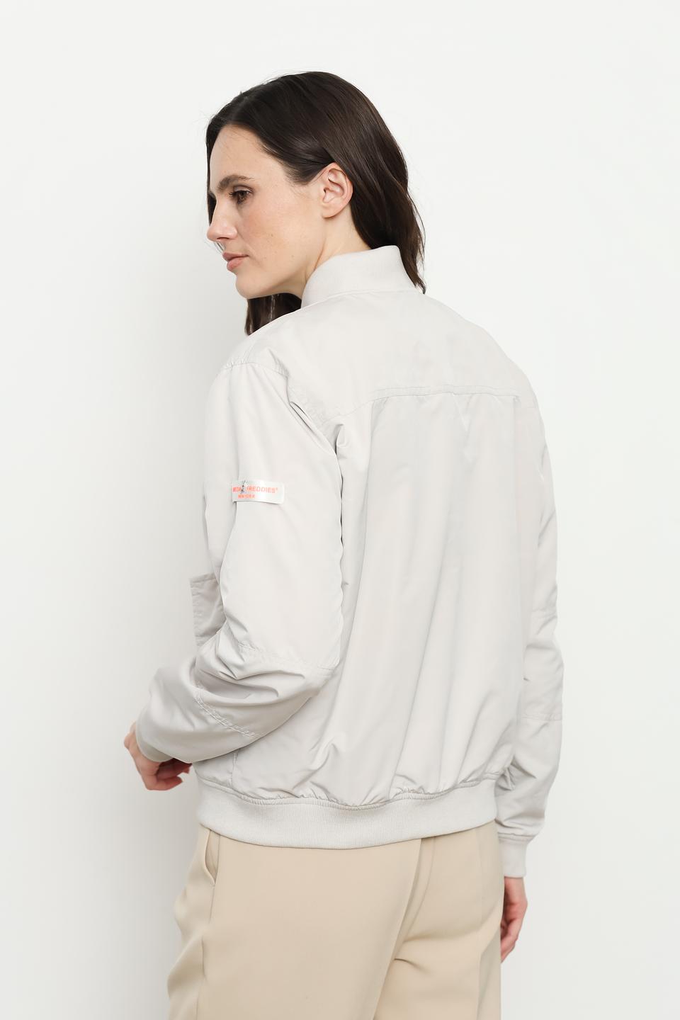 Куртка Frieda and Freddies бомбер бежевая