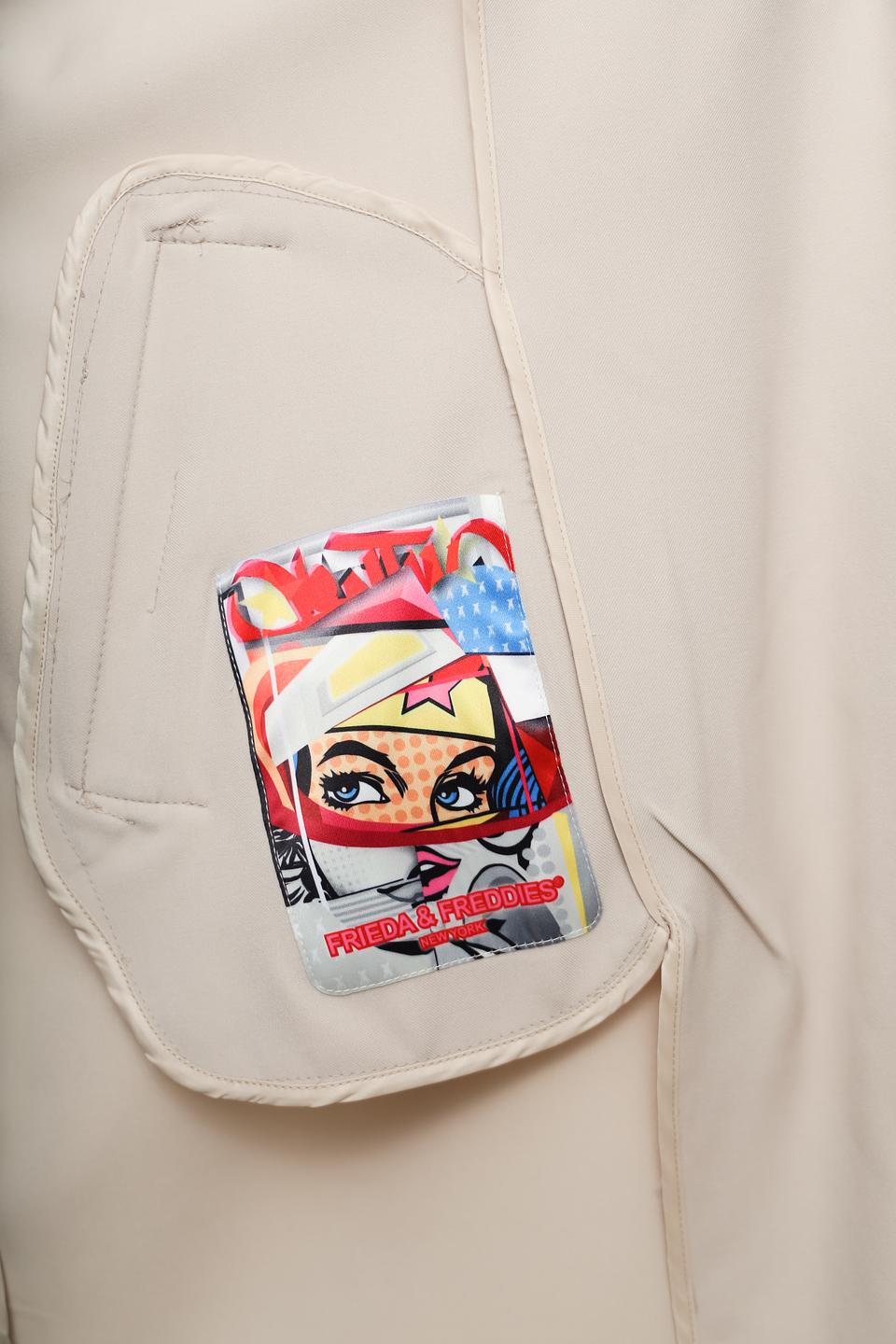 Плащ Frieda and Freddies бежевый