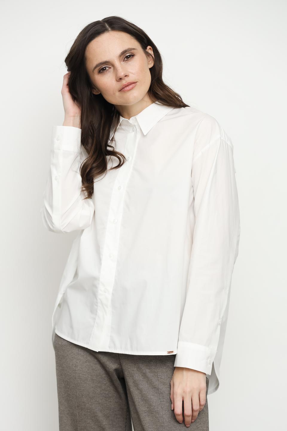 Рубашка Cinque оверсайз белая
